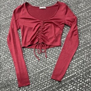 Wilfred Free | Cropped Cinched Long Sleeve